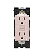 Leviton Renu Tamper-Resistant GFCI Outlet REG15-FP, 15A-125VAC, in Fresh Pink Lemonade