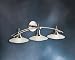 Structures Nickel 30" Wide Bathroom Light Fixture