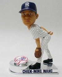 Chien-Ming Wang Yankees Platinum Bobblehead