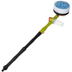 Cartrend 30147 Rotations-Autowaschb�rste mit Verl�ngerung und Mikrofasern, "Gardena"-Anschluss
