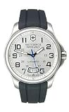 Victorinox Swiss Army Officer's Automatic Strap Silver Dial Men's Watch #241371