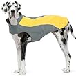 Kakadu Pet Explorer Nylon Fleece Reflective Dog Coat 30 Sun Yellow from Kakadu Pet Pty Ltd