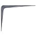 8" X 10" Grey Enamel Steel Shelving Bracket