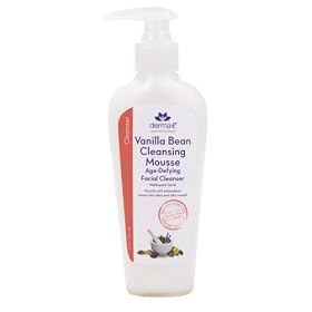 Derma e Age-Defying Facial Cleanser, Vanilla Bean Cleansing Mousse, 4 fl oz (118 ml)