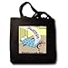 Murphy s Law Bed - Black Tote Bag 14w X 14h X 3d