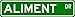ALIMENT Street Sign ~ Personalized Family Lastname Sign ~ Gameroom, Basement, Garage ...