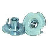 1/4-20X9/16 TEE NUT 3 PRONG ZINC