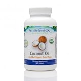Coconut Oil 100% Pure, Extra Virgin 120 Softgels