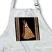 Jaclinart Art Dress Damask Ribbons Rose Ribbons - Cocoa and chocolate gowns with coordinating damask ribbons - Aprons