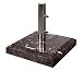 GRANIT-EDELSTAHL, Schirmsockel mit Griff, anthrazit, 40 kg