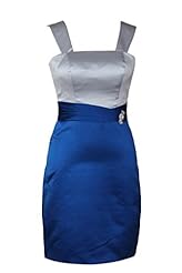 Plus Size Satin Mermaid Short Tea Length  Sleeveless Mother-of-the-Bride Dress/Party Dress/Wedding Dress  With Ruffles