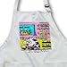 Bull In China Shop - Medium Length Apron With Pouch Pockets 22w X 24l