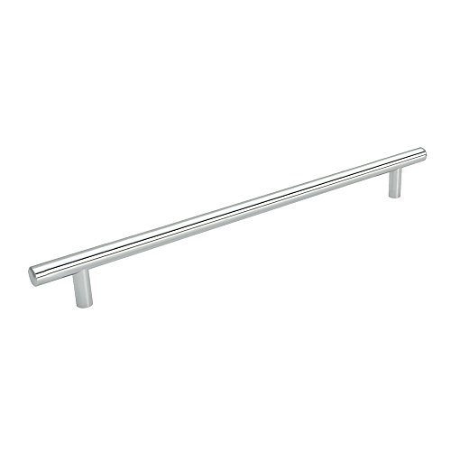 Cosmas 305-480CH Polished Chrome Euro Style Cabinet Hardware Bar Handle Pull - 18-5/16