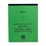 AMP22060C - Gold fibre canary quadrille glue top pad