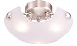31o7w33JMIL. SL160  Monte Carlo MC147 Star Tech Bowl Light Kit, Brushed Steel finish, Includes Three 60 Watt halogen bulbs