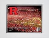 Rutgers Scarlet Knights 2006 Stadium with Overlay Double Matted 8 x 10 Photograph (Unframed)