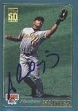 Abraham Nunez, Pittsburgh Pirates Autographed Card