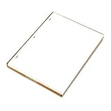 IMAGE OF Wilson Jones 903-10 Looseleaf White Ledger Sheets for Minute Books, Unruled, Unnumbered, 11