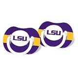 NCAA Louisiana State Fightin Tigers 2 Pack Pacifier