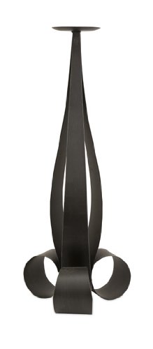 Large Elegant Scrolled Iron Holder 34