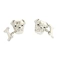 Stainless Steel Bulldog Cufflinks Links