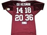 Oklahoma Sooners Heisman Winners Autographed Jersey Sims-White-Owens - Autographed College Jerseys