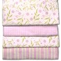 Carters Wrap Me Up Receiving Blanket, 4 Pack, Pink/Floral