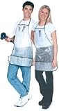 Scalpmaster Super Strong Vinyl Operator Apron Tie String Clear