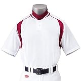 ＜ベースボールシャツ＞Rawlings オルタネートシャツ ワイドシルエット ボタンタイプ RY1033