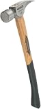 Stiletto Ti14SC-A Ti 14 Smooth Face Hammer with a Curved 18 Hickory Handle with an AirGrip
