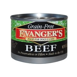 Evanger's Grain Free Beef - 24x6 oz