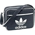 Adidas Vintage Airline Nylon Shoulder Bag - Dark Grey