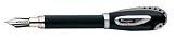 Ducati 750 Black Medium Point Fountain Pen - DU750-FPBKM