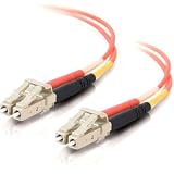 Cables To Go 33033 LC/ LC Duplex 50/125 Multimode Fiber Patch Cable (7 Meters, Orange)