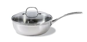 Buy Chef Calphalon Bakeware - Calphalon Tri-ply Stainless Steel 3-quart Chef\'s Pan With Cover