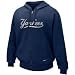 Nike New York Yankees Navy Blue Tackle Twill Full Zip Hoody Sweatshirt
