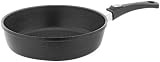 Berndes 031127 Vario Click Induction Aluguss Schmorpfanne antihaft mit abnehmbarem Griff 28 cm, 3,8 l