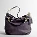 NEW AUTHENTIC COACH LEATHER BROOKE SHOULDER BAG 14142 (Brass/Eggplant)