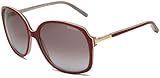 Tommy Hilfiger Women's 1011/N/S 0VDD Round Sunglasses,Red, White & Grey Frame/Smoke Shade Lens,One Size