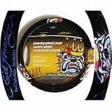 Ed Hardy Bulldog Steering Wheel Cover