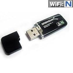 Sabrent USB-802N Wireless 802.11n USB 2.0 Wifi MIMO Network 300Mbps WLAN adapter