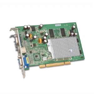 PNY GeForce FX 5200 PCI 256 MB 2 Port VGA + S-Video Graphics Card VCGFX522PEB - Retail