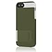 Incipio KICKSNAP Case for iPhone 5S - Retail Packaging - Olive/White