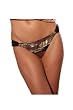 Myan Gold: Womens Fabric Side Swimsuit bottom by Blue Sky Swimwear