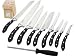 Kitchen & Housewares : Iron Chef America ICMSET11 Micarta Handle Kitchen Set with Wood Block and Timer 11-pc.