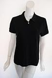 Ralph Lauren womens big pony black ss polo top XL