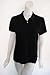 Ralph Lauren womens big pony black ss polo top XL