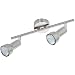 Trio-Leuchten 827510207 LED-Balken inklusiv 2x E14/R50 LED, je 1.5 W, Ausf�hrung Nickel matt