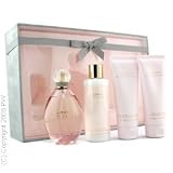 Lovely by Sarah Jessica Parker for Women. Set - edt Spray 3.4-Ounce bottle, Soft Body Lotion 2.5-Ounces, Gentle Bath and Shower Gel 2.5-Ounces & Milk Bath 4-Ounces