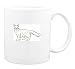 Mug with somali, cat, white, pet, animal